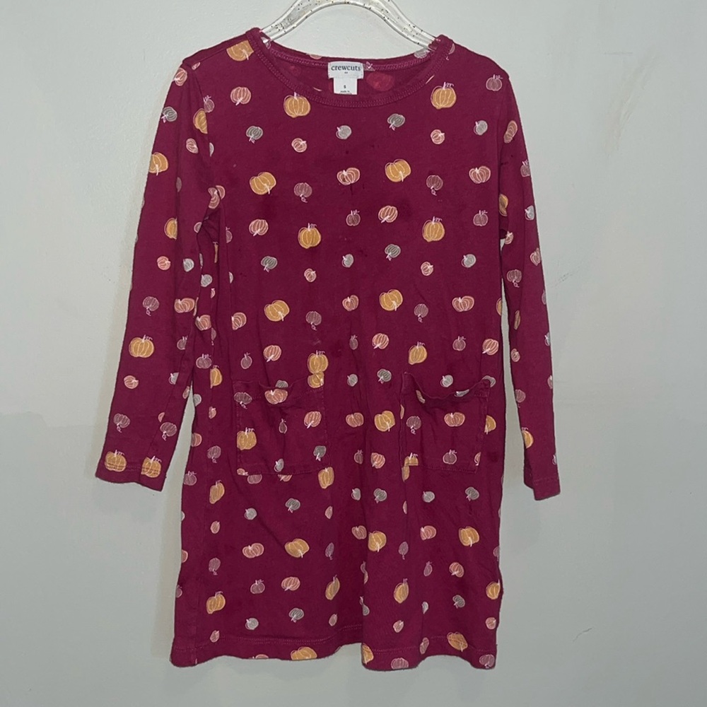 Pumpkin Fall Play Dress Crew Cuts Size 5